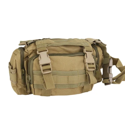 Double Safe 600D Polyester Running Sport Fanny Pack Herren Military Waiat Bag